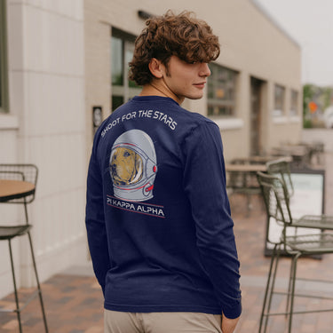 New! Pike Astronaut Retriever Long Sleeve Tee