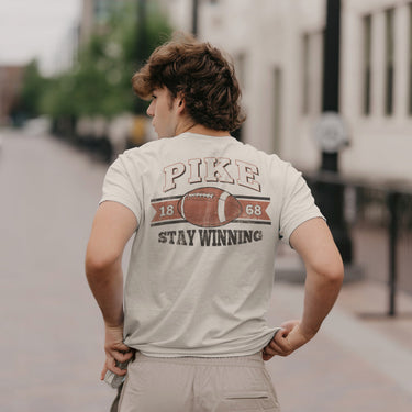 Pike Stay Winning Football Short Sleeve Tee