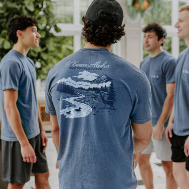 Pi Kappa Alpha  fraternity merch, Comfort Colors Tradition Runs Deep Short Sleeve Tee.