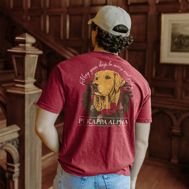Pi Kappa Alpha Merry Retriever Short Sleeve Tee
