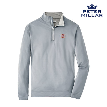 Pike Peter Millar Perth Stretch Quarter Zip With Shield