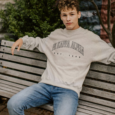 Pike Classic Neutral Crewneck