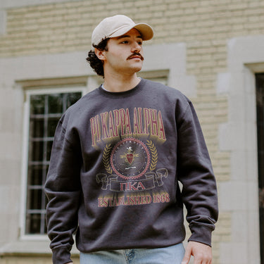 Pi Kappa AlphaFraternity Heavyweight Graphic Crewneck