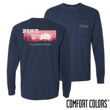 Pike Wander Often Long Sleeve Pocket Tee