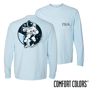 Pike Space Age Long Sleeve Pocket Tee