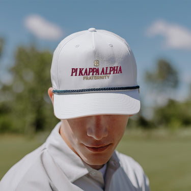 New! Pike White Richardson Rope Hat