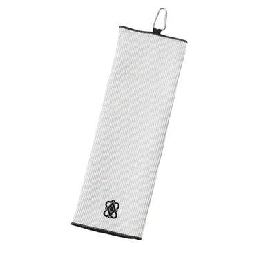 Pike Embroidered White Waffle Golf Towel