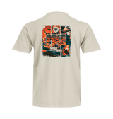 Ivory Printed T-shirt Back