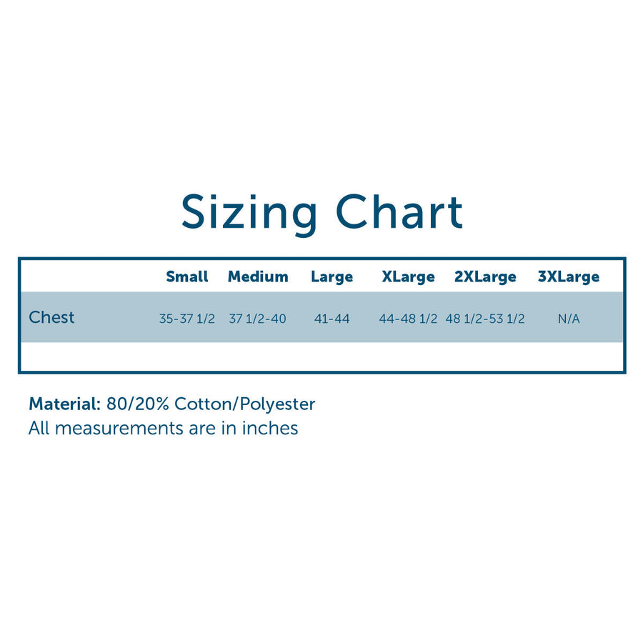 Comfort Colors Size Chart