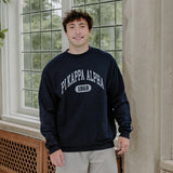 PIKE Navy Greek Champion Collegiate Crewneck