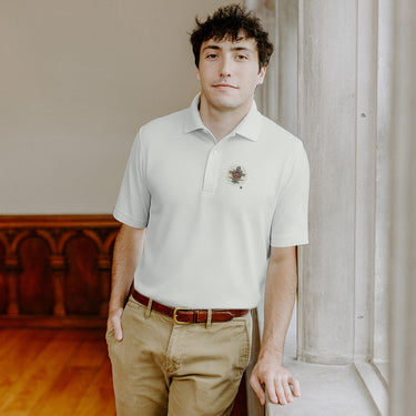 Pi Kappa Alpha  White Callaway Crest Polo