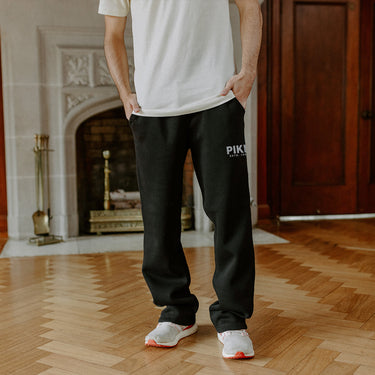 PIKE Black Greek Heritage Lounge Sweatpants