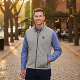 Pike Shield and Diamond Gray Vest