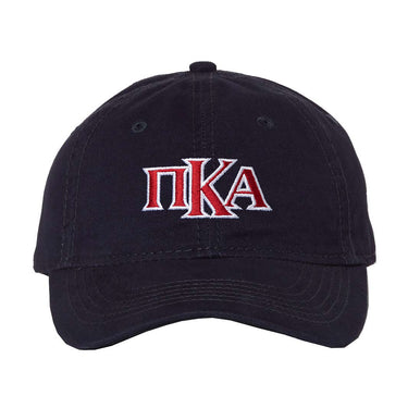 PIKE Navy Greek Letter Cap