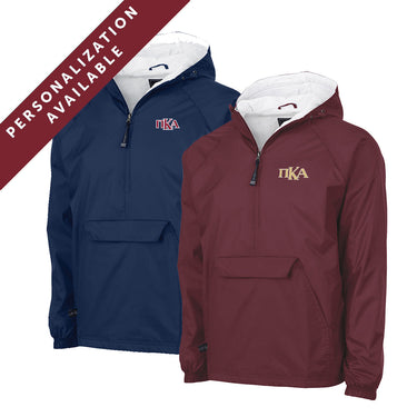 New! Pike Classic 1/4 Zip Rain Jacket