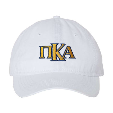 PIKE White Greek Letter Cap