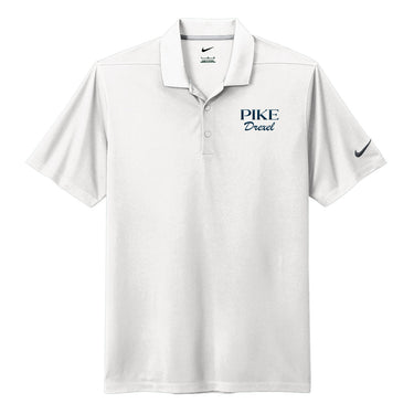 PIKE White Nike Polo