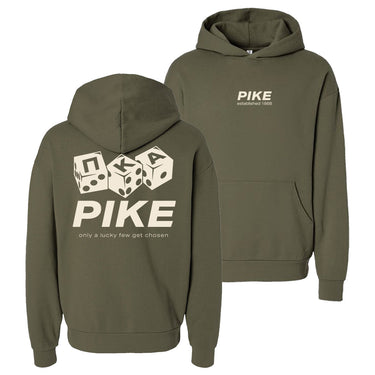 New! Pike Lucky Roll Graphic Hoodie