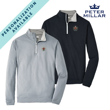 Pike Personalized Peter Millar Perth Stretch Quarter Zip