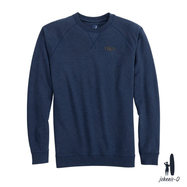 New! Pike Johnnie-O Navy Freeman Crewneck