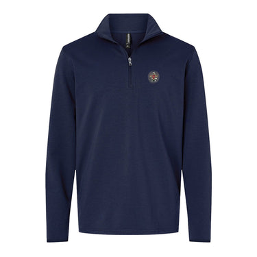 New! Pike Embroidered Crest Quarter Zip Pi Kappa Alpha