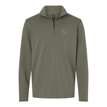 New! Pike Embroidered Crest Quarter Zip Pi Kappa Alpha