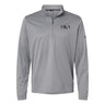Pike Frat Grey Adidas Lightweight Performance 1/4 Zip.