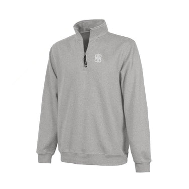 Pike Shield and Diamond Gray Quarter Zip