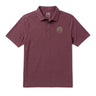 PIKE Cutter & Buck Maroon Crest Polo shirt with embroidered crest logo