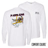 Pike Comfort Colors White Long Sleeve Ski-leton Tee | Pi Kappa Alpha | Shirts > Long sleeve t-shirts