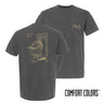 Grey Pi Kappa Alpha Knight Pocket Comfort Colors Graphic Tee