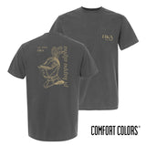 Grey Pi Kappa Alpha Knight Pocket Comfort Colors Graphic Tee