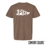 PIKE Comfort Colors Brown Pennant Short Sleeve Tee