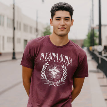 Pi Kappa Alpha Legacy Crest Tee Shirt