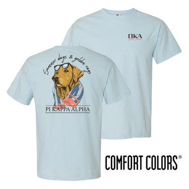 Pike Blue Retriever Tee