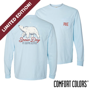 Pike Snow Day Long Sleeve Pocket Tee