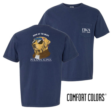 Pike Navy Patriot Retriever Tee