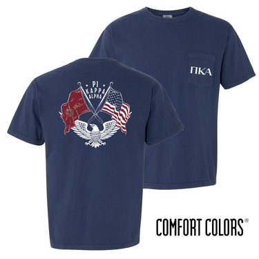 Cd R Pike Navy Pike Navy Patriot tee – Pike Merch