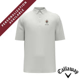 PIKE White Callaway Crest Polo
