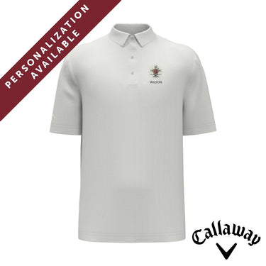 PIKE White Callaway Crest Polo