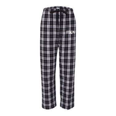 Pike Black Plaid Flannel Pants