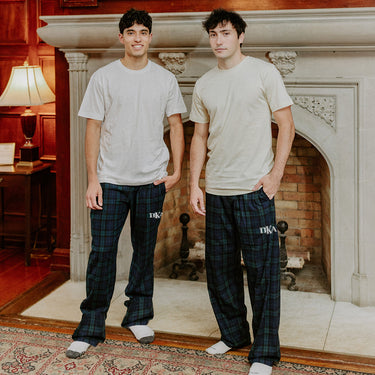 Pi Kappa Alpha Blackwatch Plaid Flannel Pants