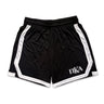 Pike Frat Black 7" Mesh Shorts.
