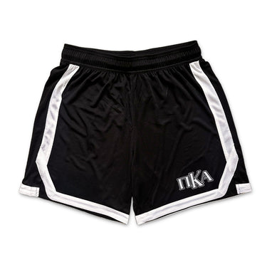 Pike Frat Black 7" Mesh Shorts.