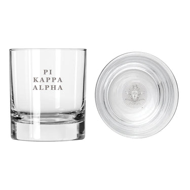 New! Pike Fraternity Legacy Rocks Glass