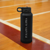 Pi Kappa Alpha  Black Water Bottle