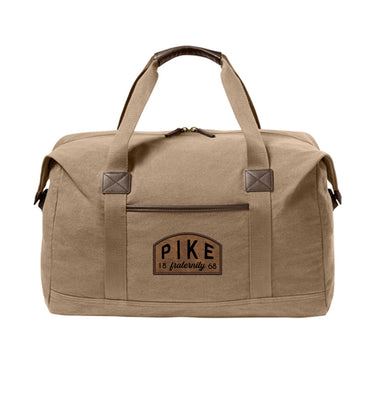 New! Pike Classic Canvas Duffel Bag