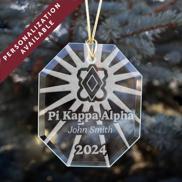 New! Pike 2024 Personalized Limited Edition Retro Holiday Ornament