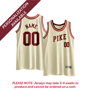 Pike Retro Basketball Jersey.