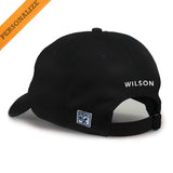 Pike Personalized Black Hat | Pi Kappa Alpha | Headwear > Billed hats
